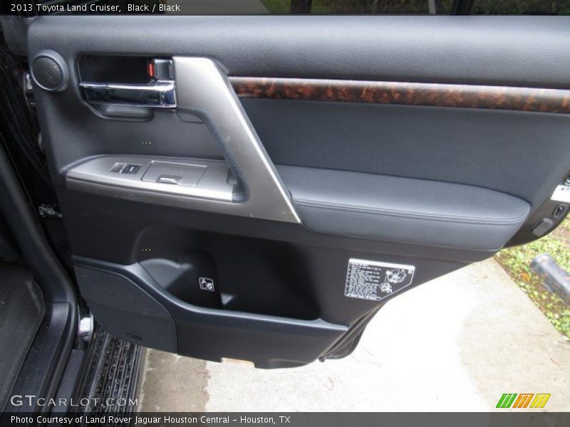 Black / Black 2013 Toyota Land Cruiser