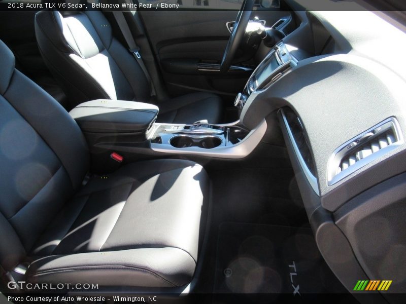 Bellanova White Pearl / Ebony 2018 Acura TLX V6 Sedan