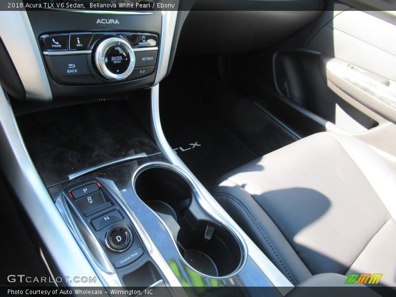 Bellanova White Pearl / Ebony 2018 Acura TLX V6 Sedan