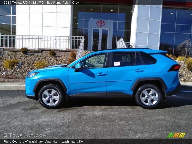  2019 RAV4 XLE AWD Blue Flame