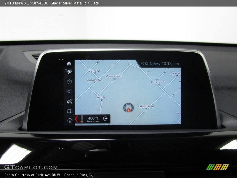 Glacier Silver Metallic / Black 2018 BMW X1 xDrive28i