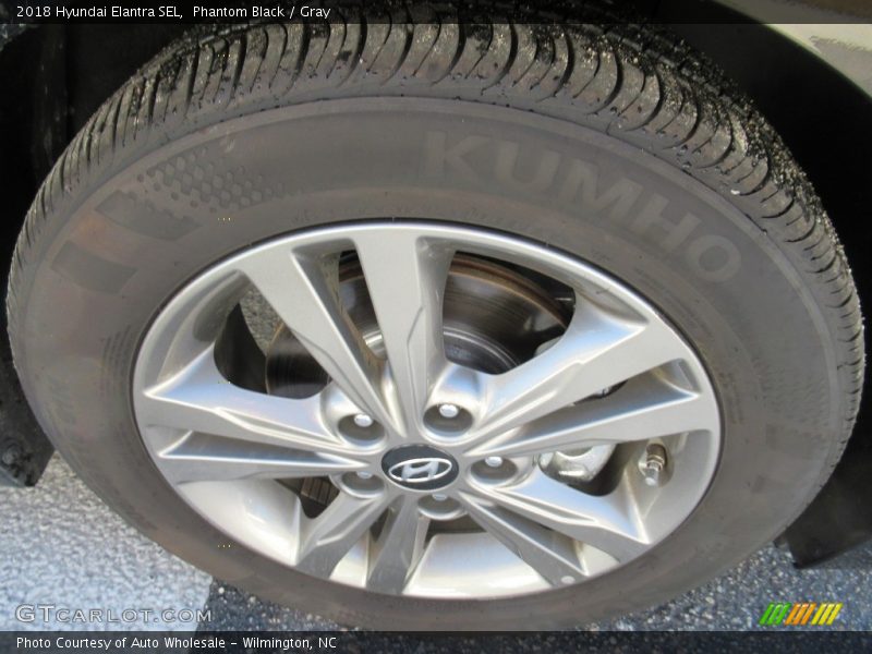 Phantom Black / Gray 2018 Hyundai Elantra SEL