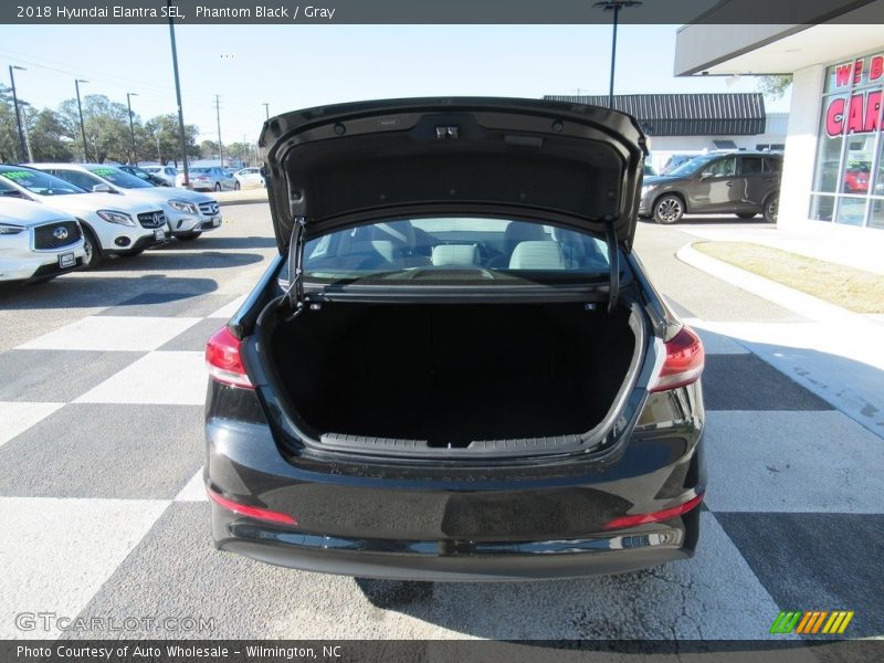 Phantom Black / Gray 2018 Hyundai Elantra SEL