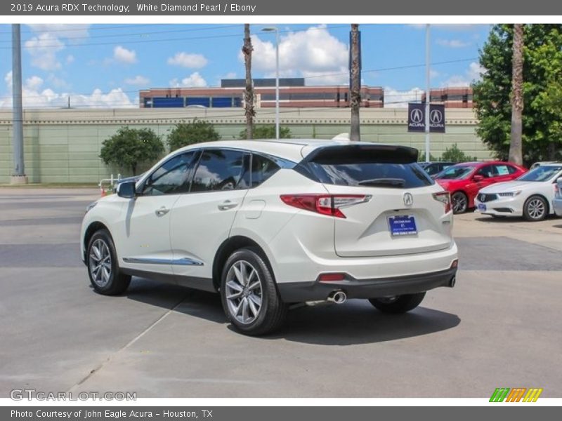 White Diamond Pearl / Ebony 2019 Acura RDX Technology