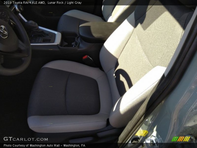 Lunar Rock / Light Gray 2019 Toyota RAV4 XLE AWD