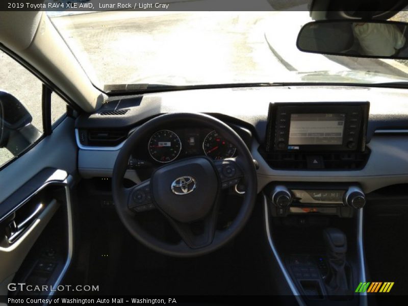 Lunar Rock / Light Gray 2019 Toyota RAV4 XLE AWD