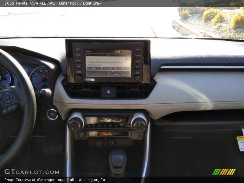 Lunar Rock / Light Gray 2019 Toyota RAV4 XLE AWD