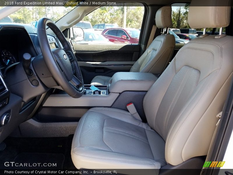 Oxford White / Medium Stone 2018 Ford Expedition Limited Max