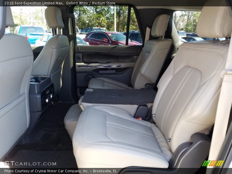 Oxford White / Medium Stone 2018 Ford Expedition Limited Max