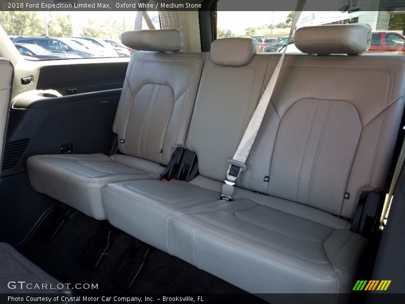 Oxford White / Medium Stone 2018 Ford Expedition Limited Max