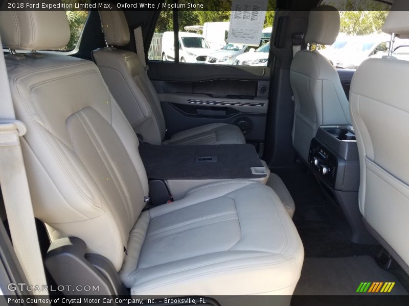 Oxford White / Medium Stone 2018 Ford Expedition Limited Max