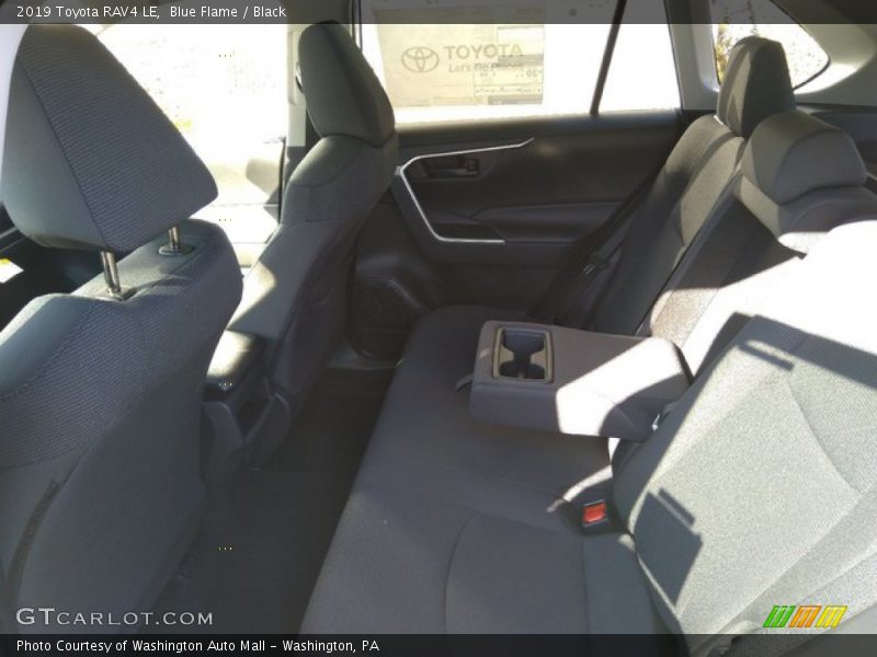 Blue Flame / Black 2019 Toyota RAV4 LE