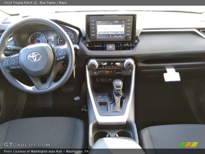 Blue Flame / Black 2019 Toyota RAV4 LE