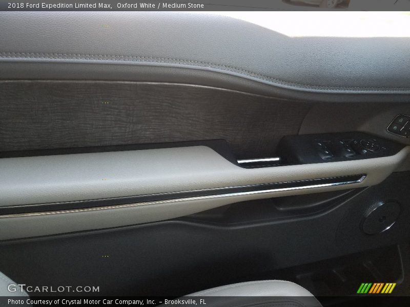 Oxford White / Medium Stone 2018 Ford Expedition Limited Max