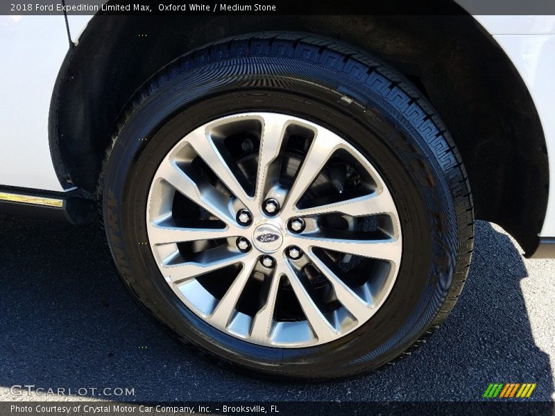 Oxford White / Medium Stone 2018 Ford Expedition Limited Max