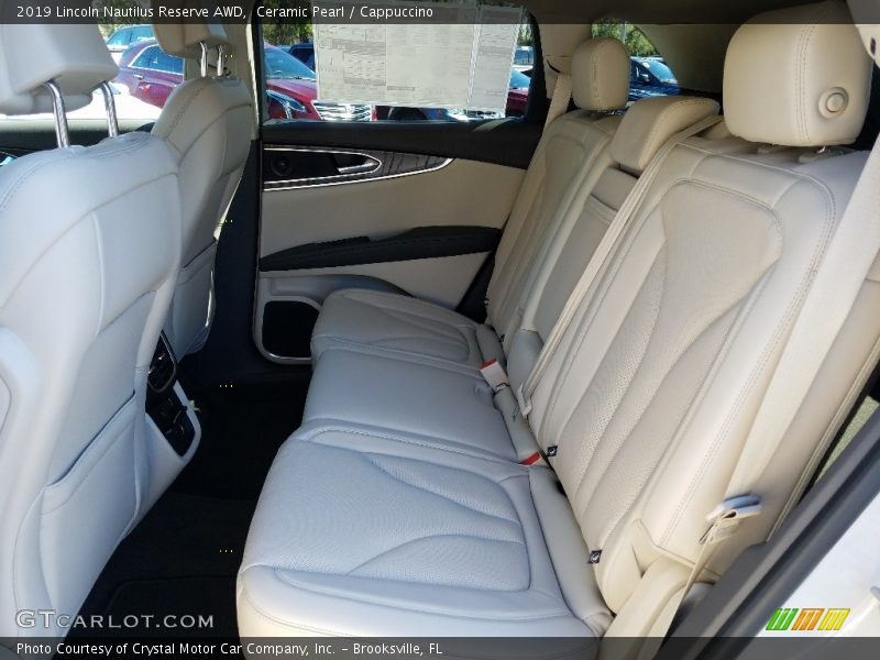 Rear Seat of 2019 Nautilus Reserve AWD