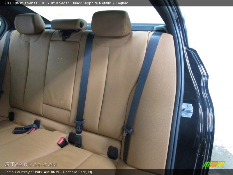 Black Sapphire Metallic / Cognac 2018 BMW 3 Series 330i xDrive Sedan