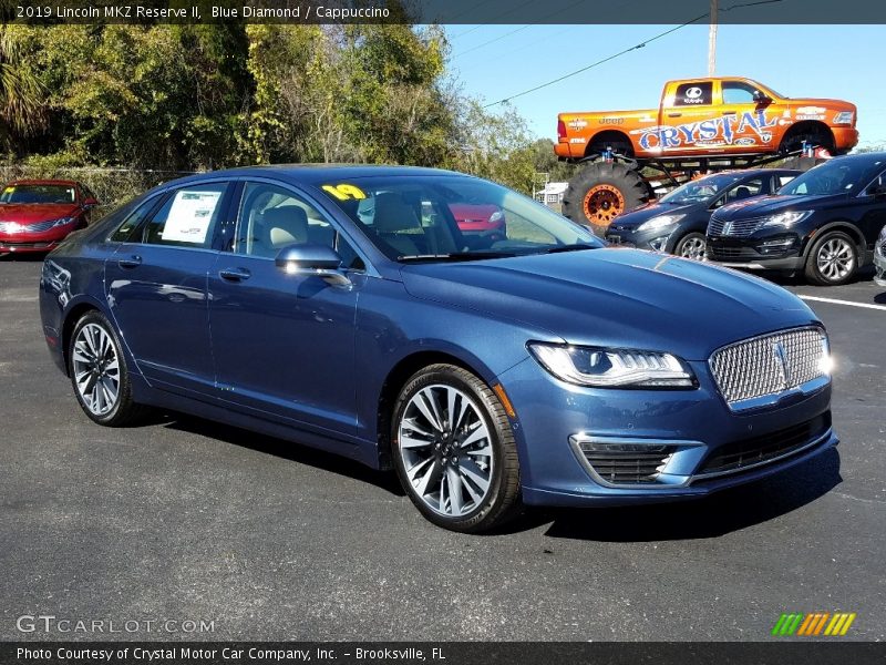 Front 3/4 View of 2019 MKZ Reserve II