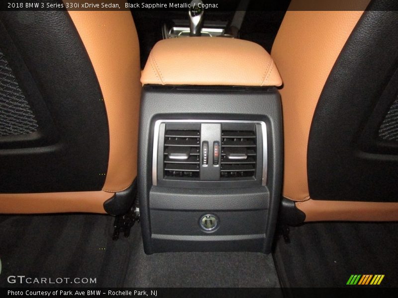 Black Sapphire Metallic / Cognac 2018 BMW 3 Series 330i xDrive Sedan