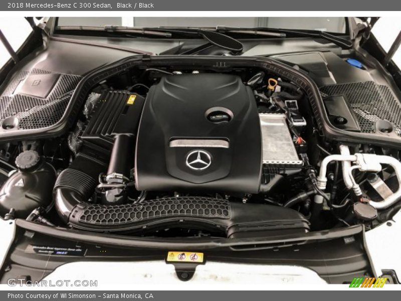 Black / Black 2018 Mercedes-Benz C 300 Sedan