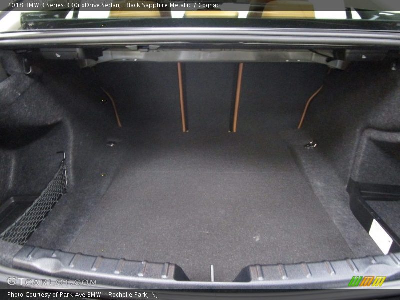 Black Sapphire Metallic / Cognac 2018 BMW 3 Series 330i xDrive Sedan