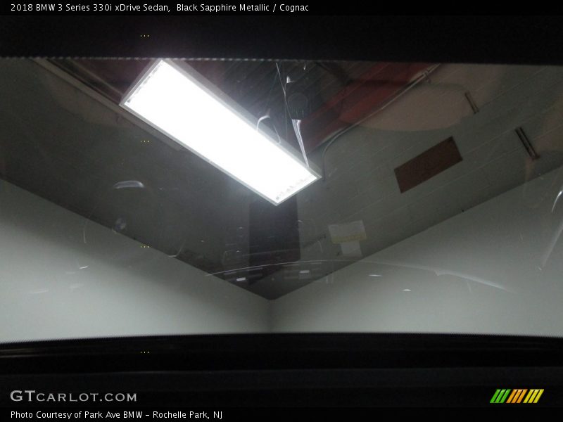 Black Sapphire Metallic / Cognac 2018 BMW 3 Series 330i xDrive Sedan