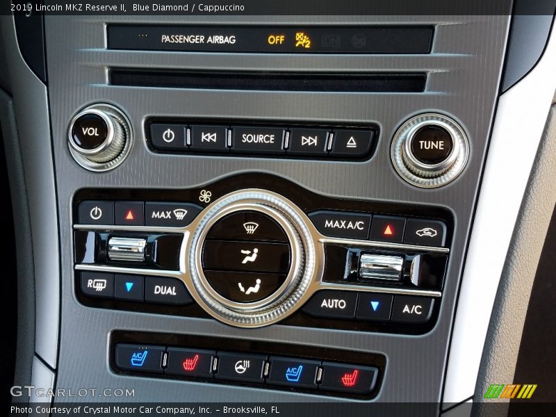 Controls of 2019 MKZ Reserve II