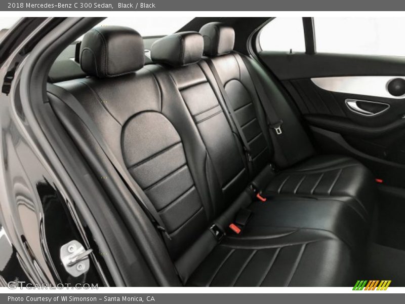 Black / Black 2018 Mercedes-Benz C 300 Sedan