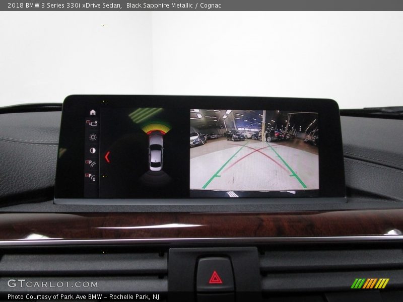 Black Sapphire Metallic / Cognac 2018 BMW 3 Series 330i xDrive Sedan