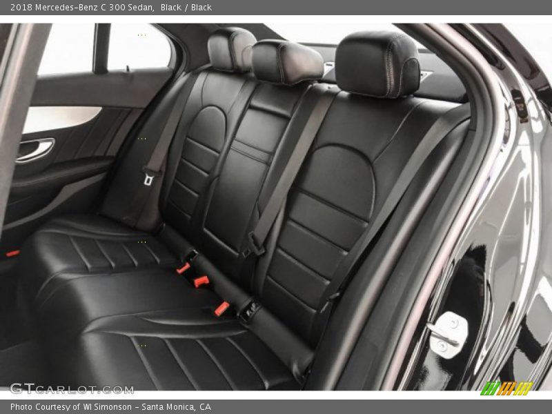 Black / Black 2018 Mercedes-Benz C 300 Sedan