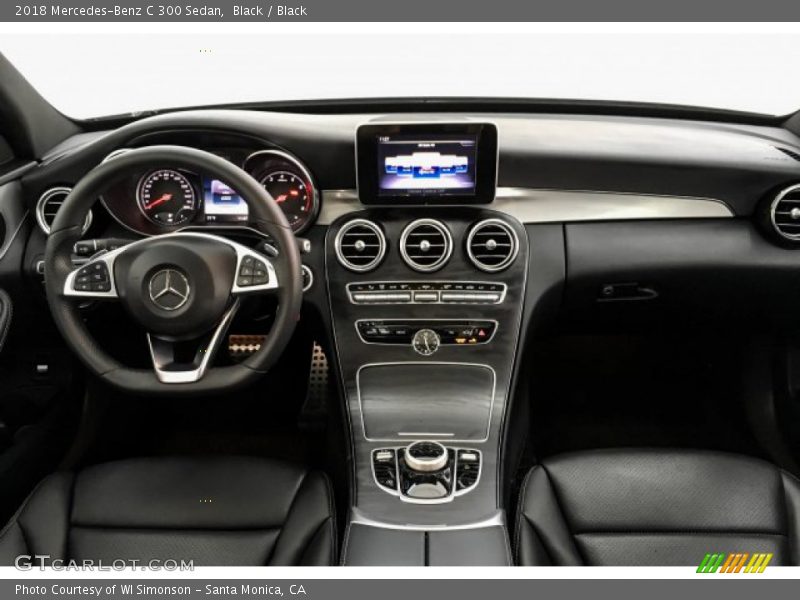 Black / Black 2018 Mercedes-Benz C 300 Sedan