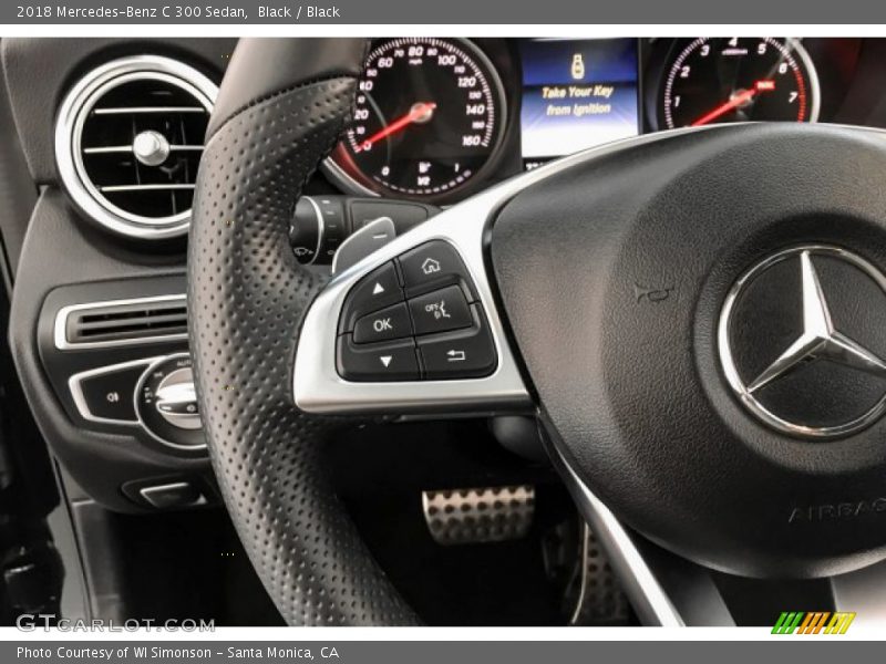 Black / Black 2018 Mercedes-Benz C 300 Sedan