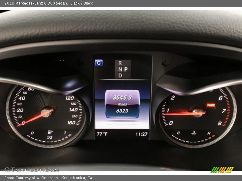Black / Black 2018 Mercedes-Benz C 300 Sedan