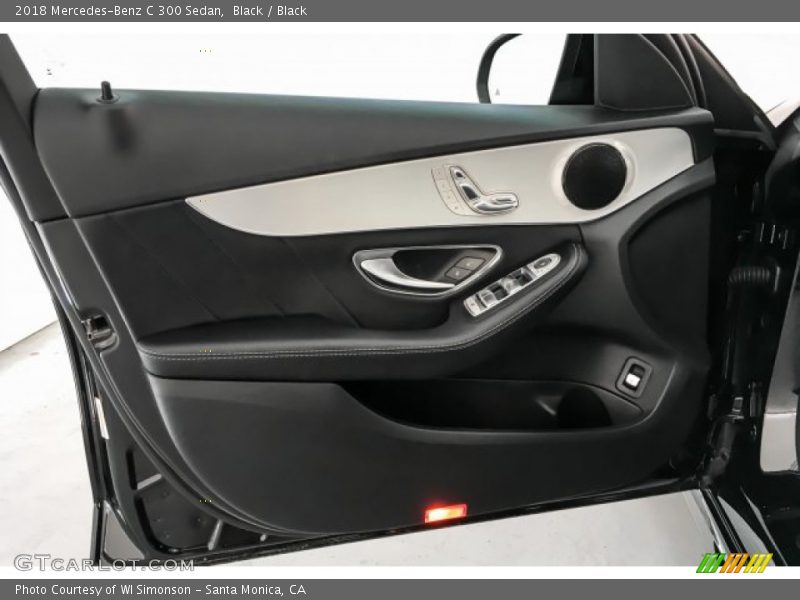 Black / Black 2018 Mercedes-Benz C 300 Sedan
