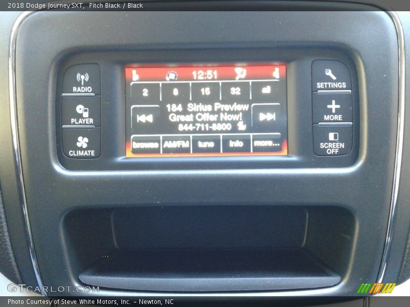 Pitch Black / Black 2018 Dodge Journey SXT