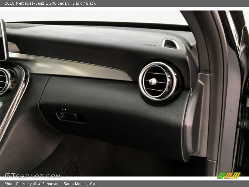 Black / Black 2018 Mercedes-Benz C 300 Sedan