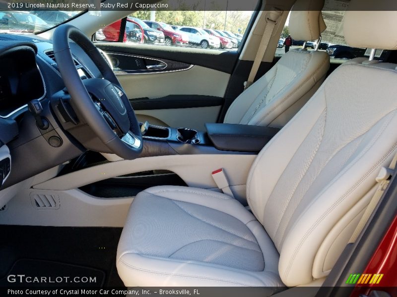 Ruby Red / Cappuccino 2019 Lincoln Nautilus Reserve