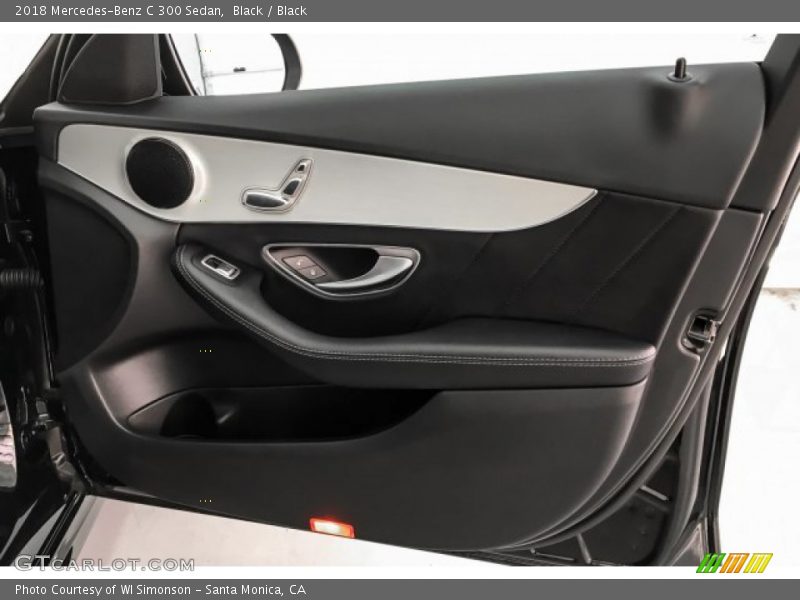 Black / Black 2018 Mercedes-Benz C 300 Sedan