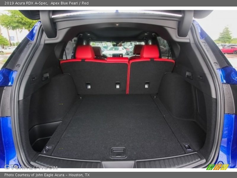 Apex Blue Pearl / Red 2019 Acura RDX A-Spec