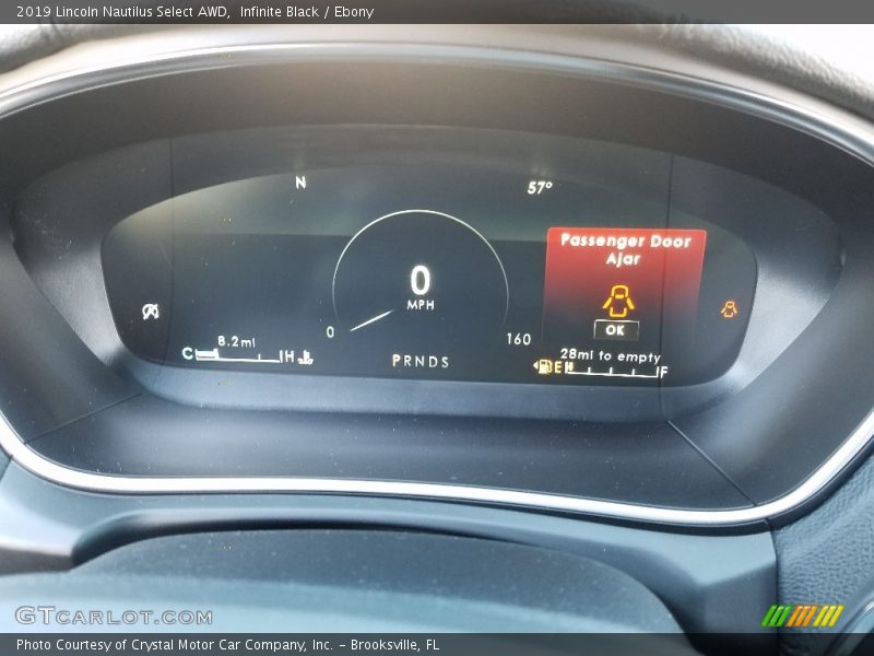  2019 Nautilus Select AWD Select AWD Gauges