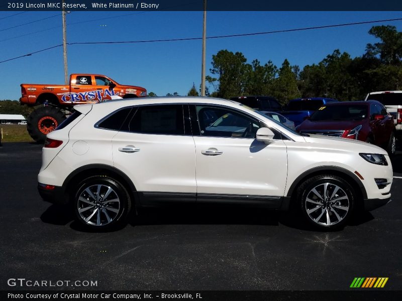 White Platinum / Ebony 2019 Lincoln MKC Reserve