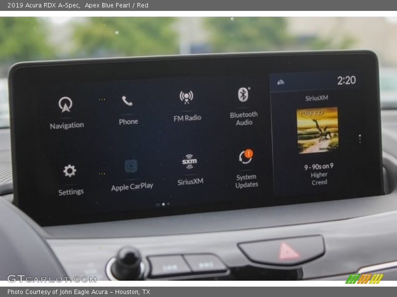 Apex Blue Pearl / Red 2019 Acura RDX A-Spec
