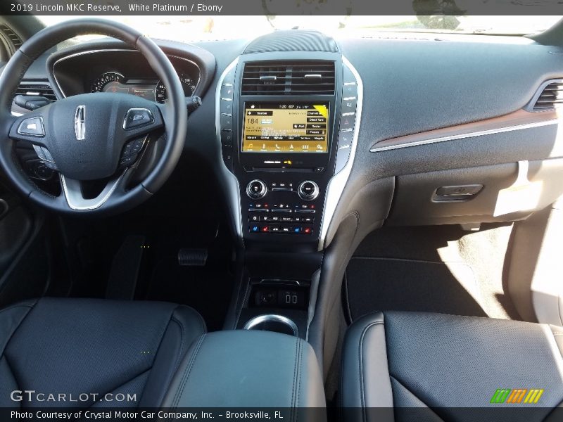 White Platinum / Ebony 2019 Lincoln MKC Reserve