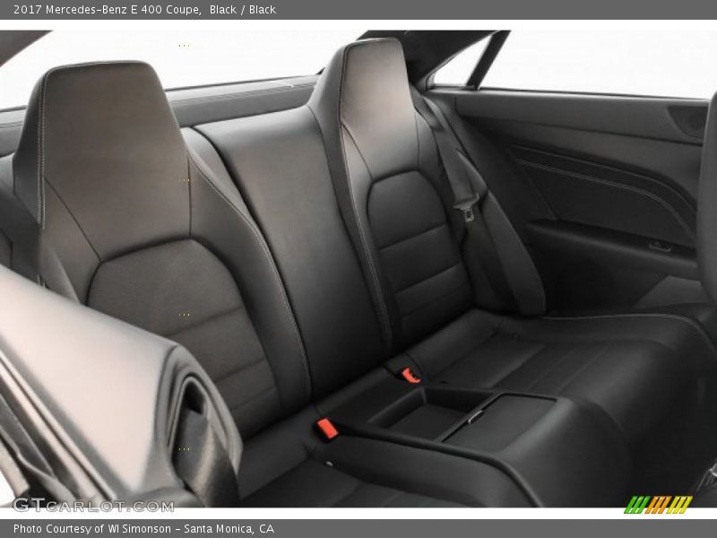 Black / Black 2017 Mercedes-Benz E 400 Coupe