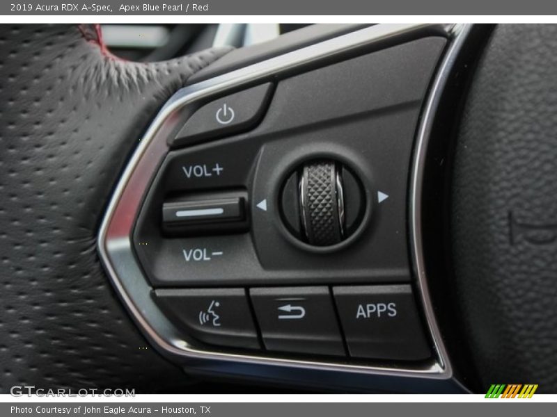 Apex Blue Pearl / Red 2019 Acura RDX A-Spec