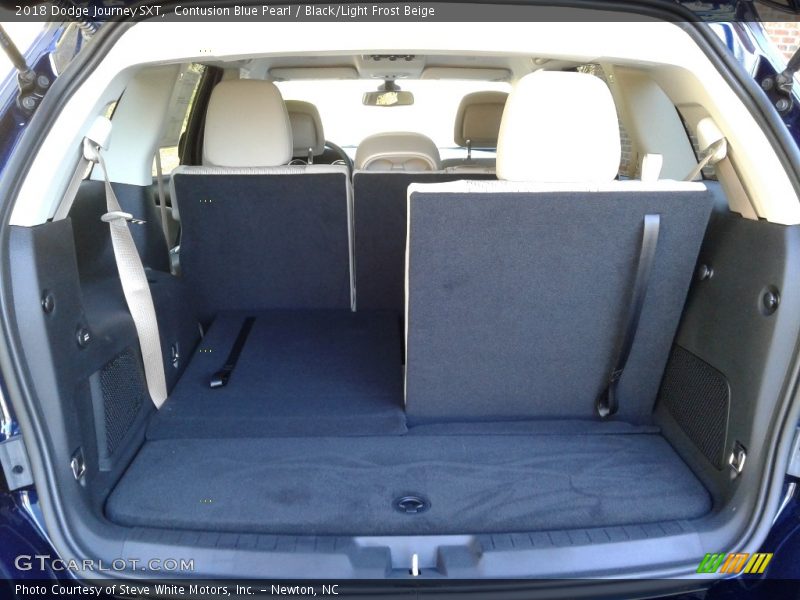 Contusion Blue Pearl / Black/Light Frost Beige 2018 Dodge Journey SXT