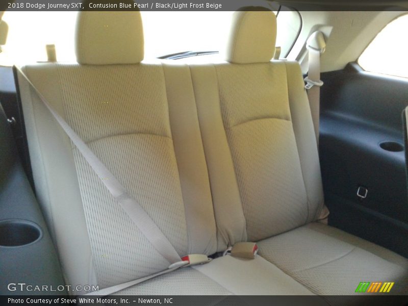 Contusion Blue Pearl / Black/Light Frost Beige 2018 Dodge Journey SXT