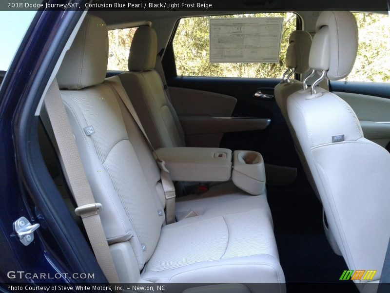 Contusion Blue Pearl / Black/Light Frost Beige 2018 Dodge Journey SXT
