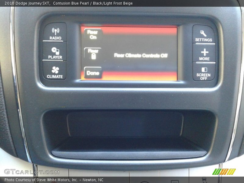 Contusion Blue Pearl / Black/Light Frost Beige 2018 Dodge Journey SXT
