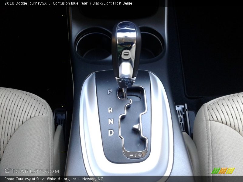 Contusion Blue Pearl / Black/Light Frost Beige 2018 Dodge Journey SXT